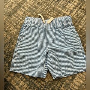 Boys Pants Buy 2 Get 1 Blue and White Seersucker Land’s End Shorts 🩳 NWOT